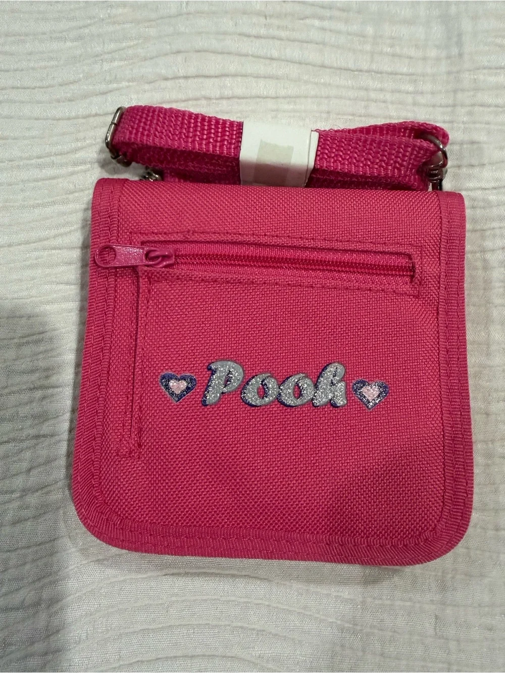 Disney Pink Winnie the Pooh Heart Crossbody Bag